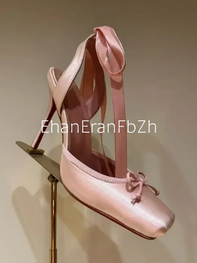 Talons Haut Satin