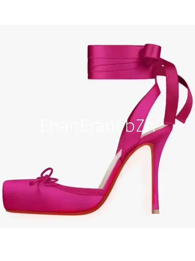 Talons Haut Satin