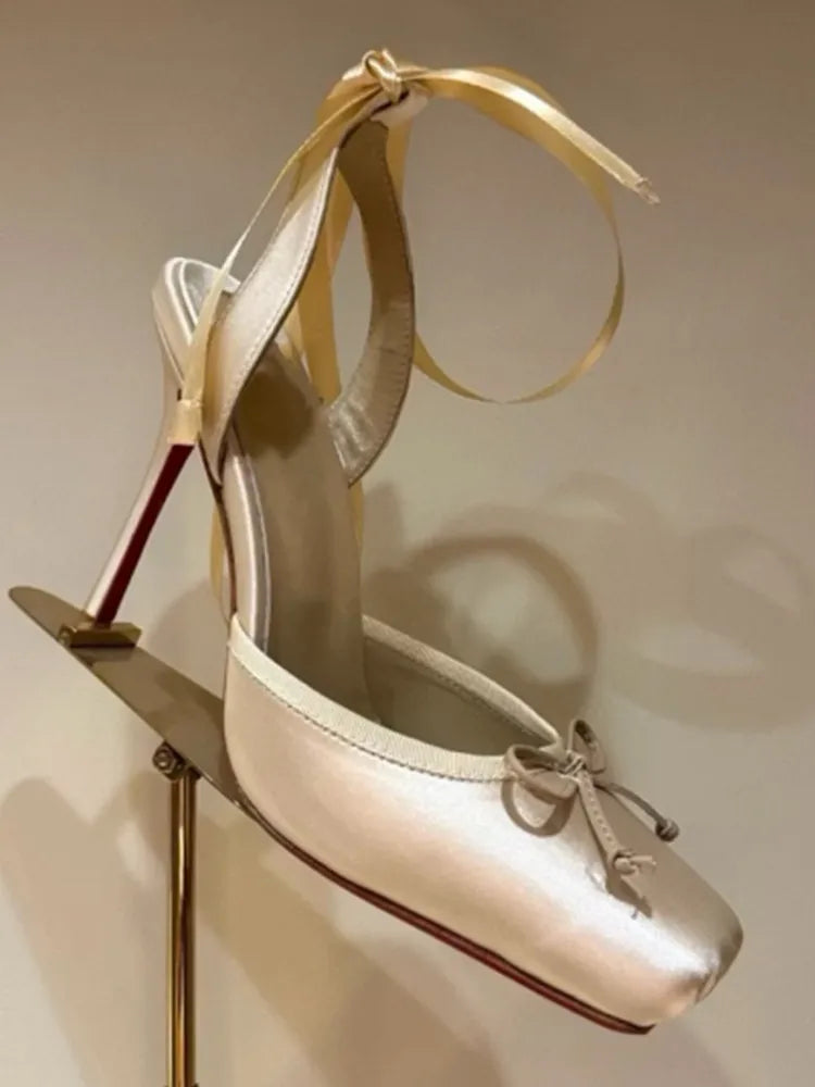 Talons Haut Satin