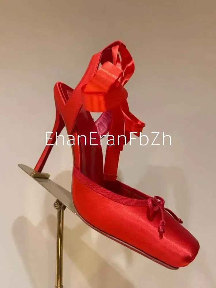 Talons Haut Satin