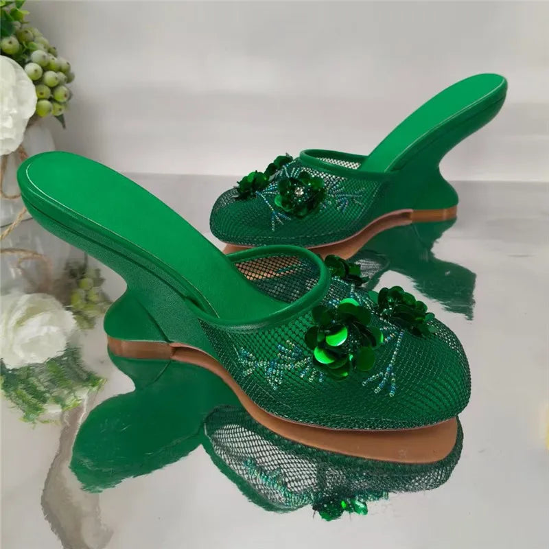 Mule Talons Haut
