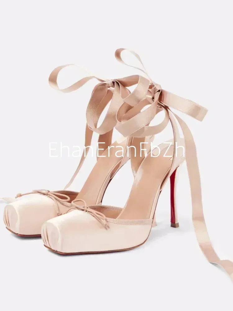 Talons Haut Satin